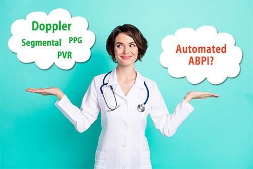 Automated ABPI vs Doppler, PVR, PPG, Segmental