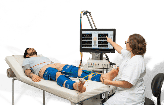 Ankle Brachial Index Test with ABI Machine - Viasonix