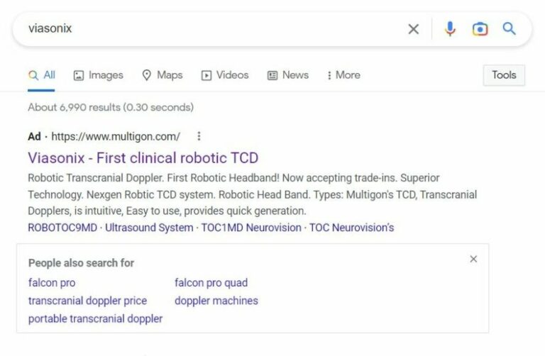 Multigon Tcd Machine Dolphin Transcranial Doppler Competitor advertises that Viasonix ...